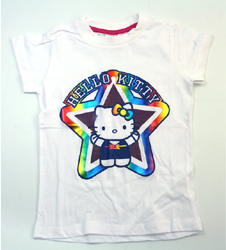 Hello Kitty bílé tričko s krát. rukávem 13-14 let
